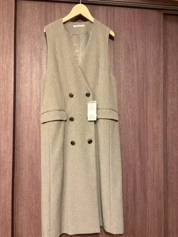 [택 포함 새상품] 트윌 오버롤 스커트&베스트 -2WAY-