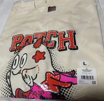 LiSA 패치워크 몬스터 롱T L 사이즈 굿즈