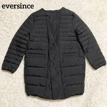 에버신스 2WAY 리버서블 롱 다운 코트 워셔블 FREE 블랙