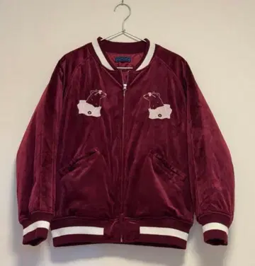 하라페코 상점 스카잔 바시티 자켓 벨로아