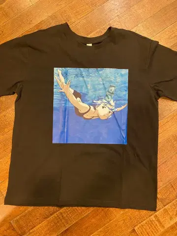 아야나미 레이 에바 닐바나 네버마인드 T셔츠 opium y2k