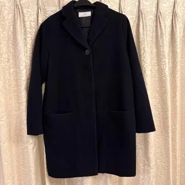 Zelcal 네이비 체스터 코트