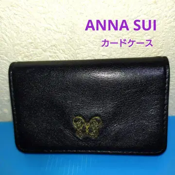 ANNA SUI 카드 케이스 명함지갑 블랙