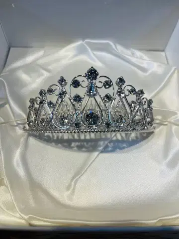 크리스탈 웨딩 티아라