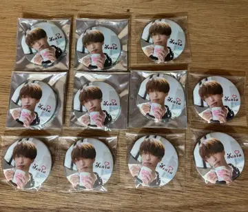 센라 Brun 캔뱃지 실사