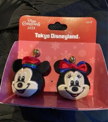 디즈니 크리스마스 2025 미키 미니 반지 세트