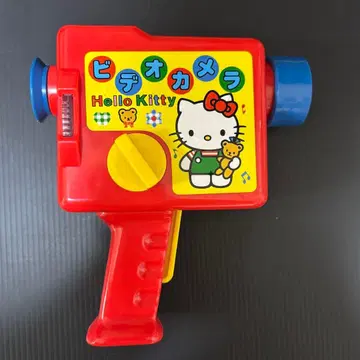 [ 헤이세이 레트로 ] 산리오 헬로키티 오르골 만화경 레어템 당시물