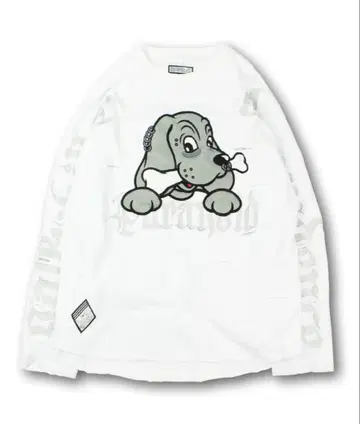 [ GALFY ] 병에 물든 롱 슬리브 티셔츠