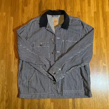 GAP 스트라이프 커버올 L