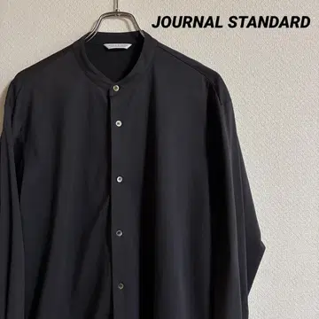 JOURNAL STANDARD 밴드 카라 셔츠 L 사이즈