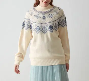 벨메종 디즈니 [ 노르딕풍 니트 풀오버 ] 겨울왕국/올라프