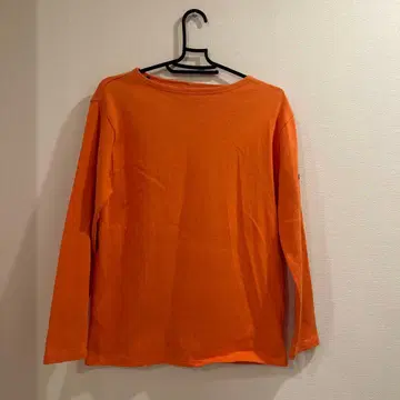 SAINT JAMES 오렌지 7부 소매 티셔츠 SM