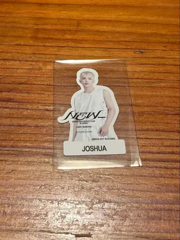 세븐틴 new 조슈아 오사카 다이컷 스티커