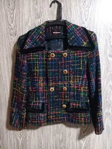 ViVi fleurs 트위드 자켓 멀티 컬러 셋업 레어템 211