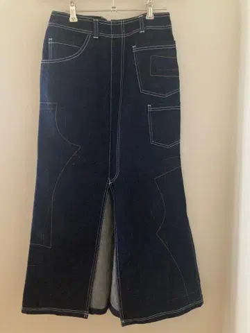 [레어] BA-TSU CLUB 슬릿 맥시 스커트