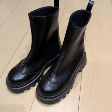 치앙 센터 지퍼 부츠 S 블랙 3001N 숏부츠