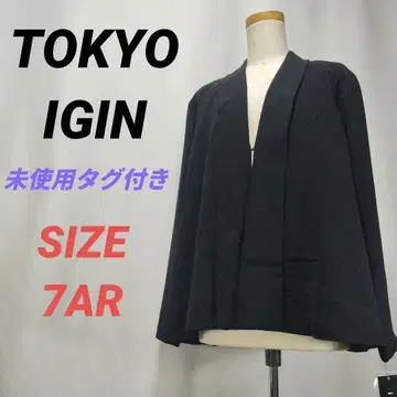 미사용 택 포함 TOKYO IGIN 여성용 블랙 자켓