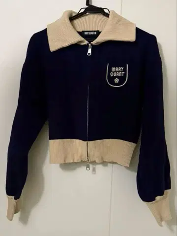 MARY QUANT 집업 블루종