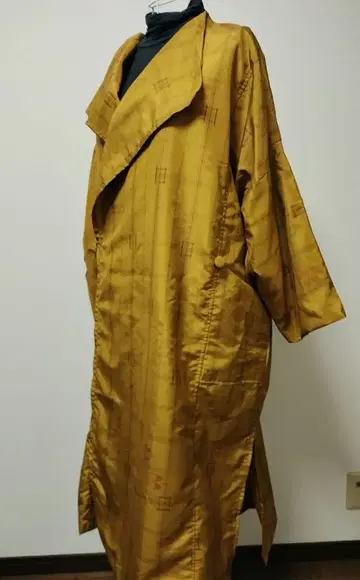 25-125 오시마 명주 리메이크 롱 코트