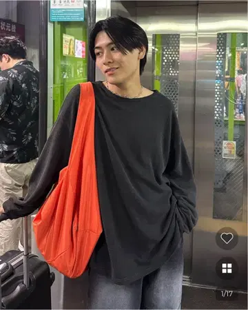 nugu 윈드 숄더백