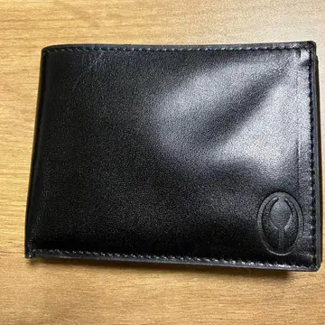 루이 랑베르 블랙 가죽 3단 폴더형 지갑 남녀 공용