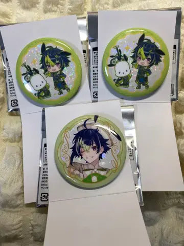 니지산지 Dyticax 산리오 사진풍 카드 키라키라 캔뱃지 이나미 라이