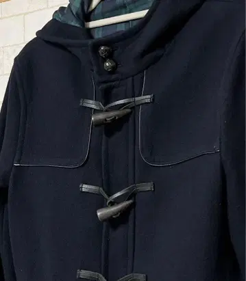 COMME CA ISM 컴시즘 네이비 더플 코트 L 사이즈