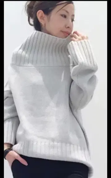 L'Appartement 터틀넥 WIDE KNIT