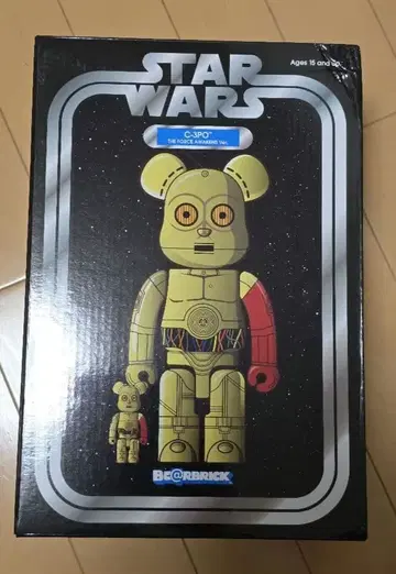 베어브릭 C-3PO 400 & 100%