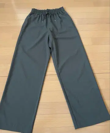 DISCOAT 드레이프감 이지 팬츠 MT 사이즈 긴 길이 그레이