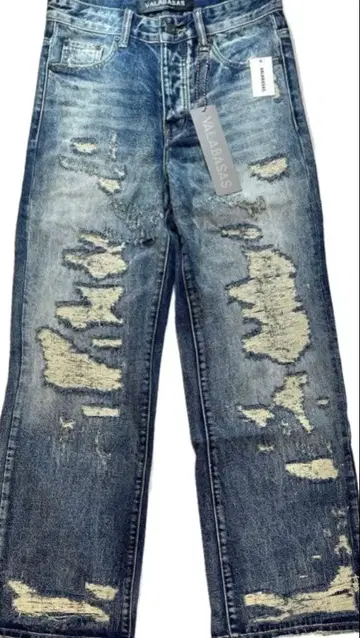 장미 배기 하드 데미지 리페어 배기 데님 29