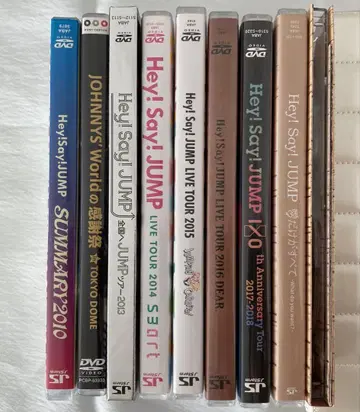 Hey! Say! JUMP DVD 9개