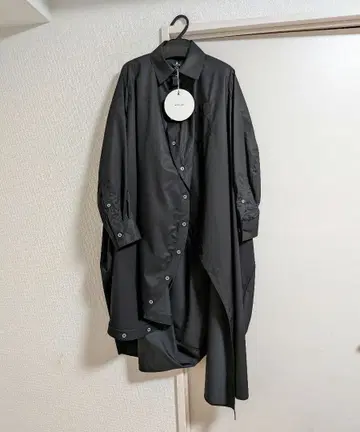 새상품 ANREALAGE BALL SHIRT ONE PIECE 블랙 38