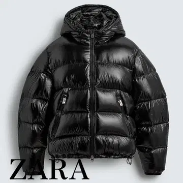 ZARA 다운 자켓 광택