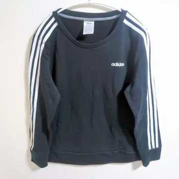 새상품급 adidas 스트라이프 트레이닝복 M 블랙 아디다스