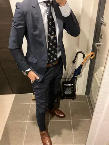 [ 새상품급 ] SUIT SELECT 그레이 비즈니스 정장