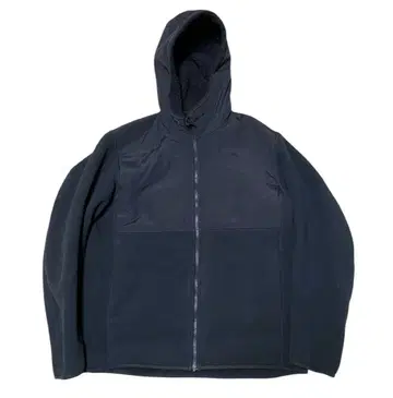 [새상품급] UNIQLO 방풍 아우터 플리스 후드티 (긴팔) M 블랙