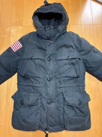 랄프 로렌 다운 USA 밀리터리 165cm 88A