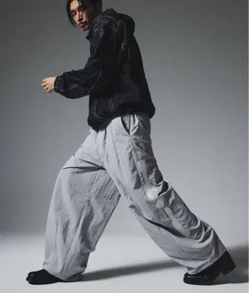 [ MUSINSA ] Travel Skeleton Nylon Pants