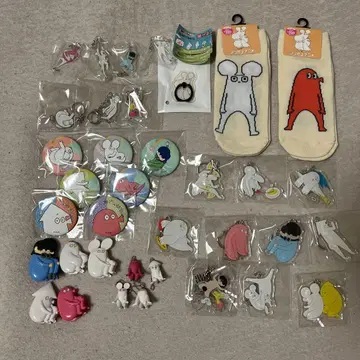 처음 뵙겠습니다 마츠오입니다 키링 캔뱃지 가챠가챠 양말 묶음 판매