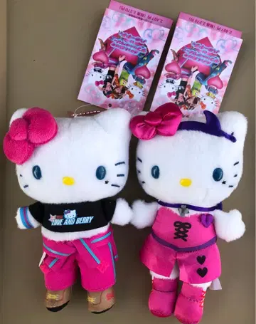 알뜰 상품 정품 택 포함 새상품 헬로키티 러브앤베리 2체 세트