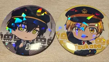 메달리스트 홀로그램 캔뱃지 최애여행 미니 캐릭터 야타카 준 아케우라지 시