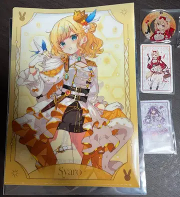 주문은 토끼입니까? 클리어 파일 아크링 키링 캐릭터 카드 2장