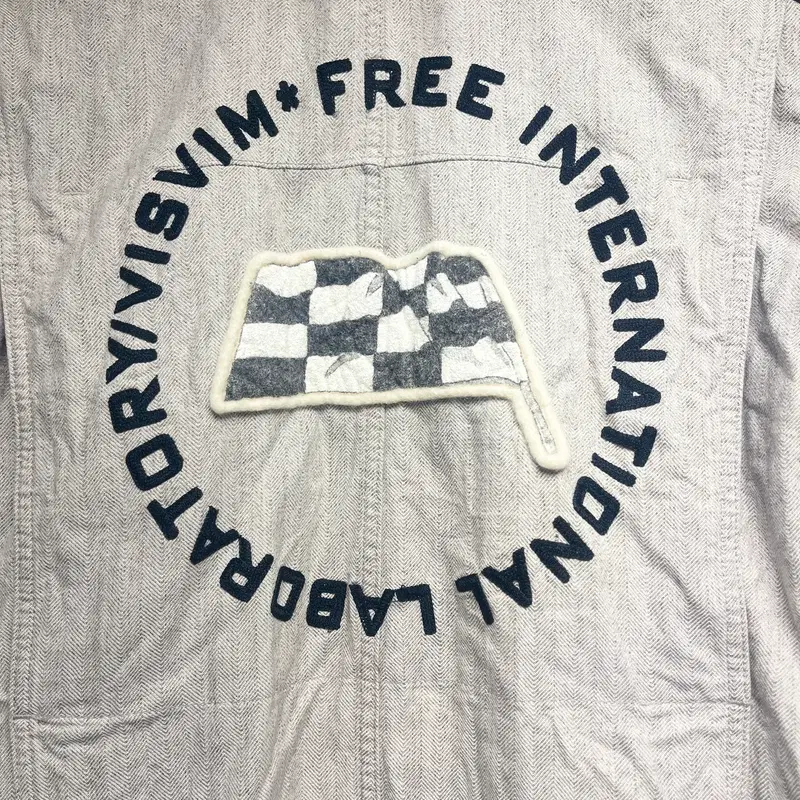 VISVIM 올드비즈빔 베이지 올인원 오버롤즈 M