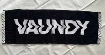 Vaundy 블랙 타월 라이브 굿즈