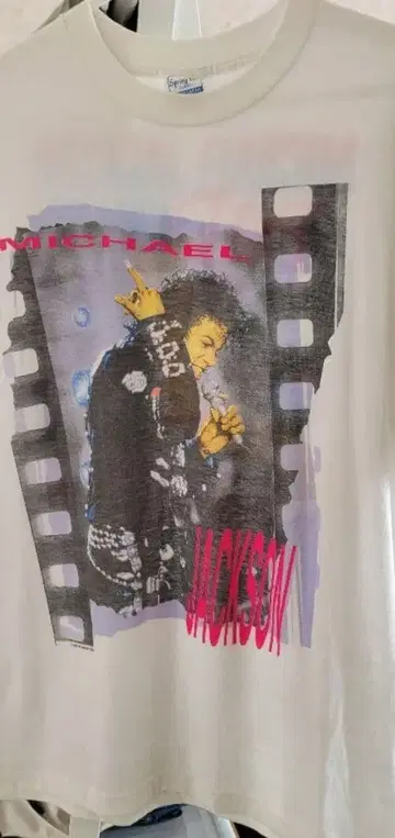 마이클 잭슨 BAD TOUR 88 티셔츠