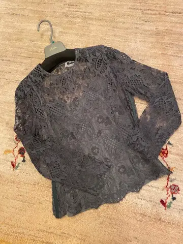 마렌담 프랑스제 레이스 블라우스