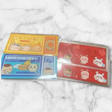 치이카와 티켓 파일 2 토끼 시사 모몽가 헌책방 4장 세트