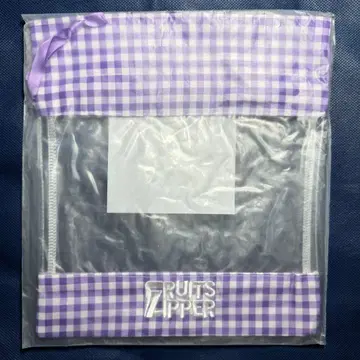 FRUITS ZIPPER 나카가와 루카 카와누이의 집 파우치