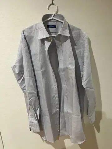 SHIRT STATION 야마키 그레이 체크 무늬 셔츠